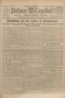 Posener Tageblatt (Posener Warte). Jg.63, Nr. 166 (22 Juli 1924) + dod.