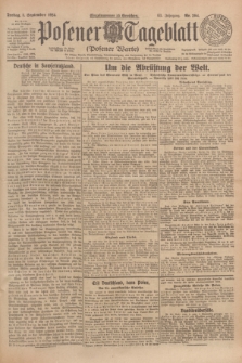 Posener Tageblatt (Posener Warte). Jg.63, Nr. 204 (5 September 1924) + dod.