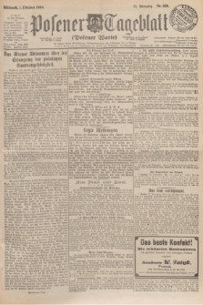 Posener Tageblatt (Posener Warte). Jg.63, Nr. 226 (1 Oktober 1924)