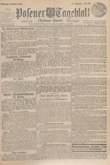 Posener Tageblatt (Posener Warte). Jg.63, Nr. 232 (8 Oktober 1924)