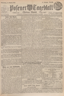 Posener Tageblatt (Posener Warte). Jg.63, Nr. 239 (16 Oktober 1924)