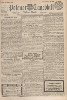 Posener Tageblatt (Posener Warte). Jg.63, Nr. 246 (24 Oktober 1924)