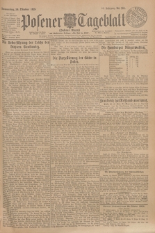 Posener Tageblatt (Posener Warte). Jg.63, Nr. 251 (30 Oktober 1924)