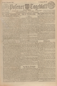 Posener Tageblatt (Posener Warte). Jg.63, Nr. 257 (7 November 1924)
