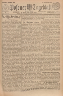 Posener Tageblatt (Posener Warte). Jg.63, Nr. 259 (9 November 1924) + dod.