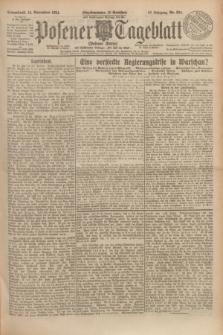 Posener Tageblatt (Posener Warte). Jg.63, Nr. 264 (15 November 1924) + dod.