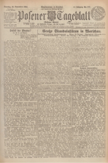 Posener Tageblatt (Posener Warte). Jg.63, Nr. 277 (30 November 1924) + dod.