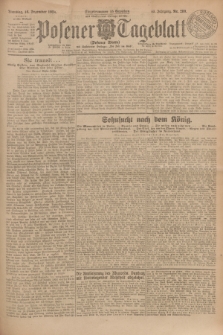 Posener Tageblatt (Posener Warte). Jg.63, Nr. 289 (16 Dezember 1924) + dod.