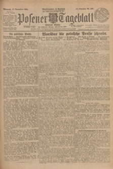 Posener Tageblatt (Posener Warte). Jg.63, Nr. 290 (17 Dezember 1924) + dod.