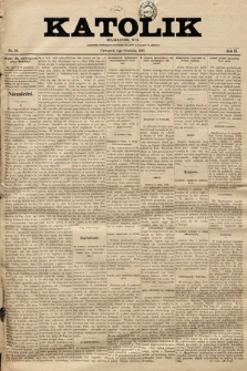 Katolik : czasopismo poświęcone interesom Polaków katolików w Ameryce. R. 2, 1897, nr 30