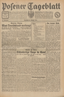 Posener Tageblatt. Jg.70, Nr. 20 (25 Januar 1931) + dod.