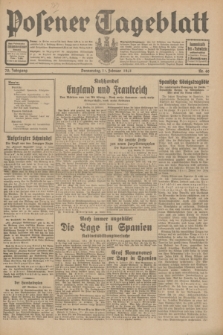 Posener Tageblatt. Jg.70, Nr. 40 (19 Februar 1931) + dod.