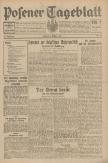 Posener Tageblatt. Jg.70, Nr. 53 (6 März 1931) + dod.