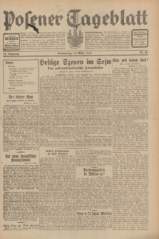 Posener Tageblatt. Jg.70, Nr. 58 (12 März 1931) + dod.