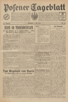 Posener Tageblatt. Jg.70, Nr. 153 (8 Juli 1931) + dod.