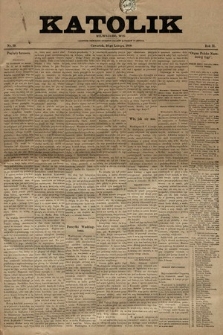 Katolik : czasopismo poświęcone interesom Polaków katolików w Ameryce. R. 2, 1898, nr 39