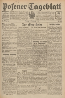 Posener Tageblatt. Jg.70, Nr. 258 (8 November 1931) + dod.