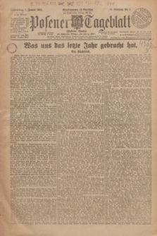 Posener Tageblatt (Posener Warte). Jg.64, Nr. 1 (1 Januar 1925) + dod.