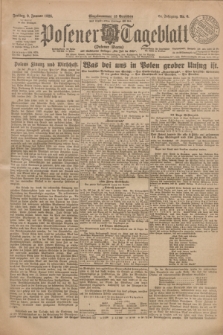 Posener Tageblatt (Posener Warte). Jg.64, Nr. 6 (9 Januar 1925) + dod.