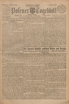 Posener Tageblatt (Posener Warte). Jg.64, Nr. 7 (10 Januar 1925) + dod.