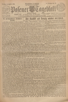 Posener Tageblatt (Posener Warte). Jg.64, Nr. 12 (16 Januar 1925) + dod.