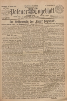 Posener Tageblatt (Posener Warte). Jg.64, Nr. 13 (17 Januar 1925) + dod.