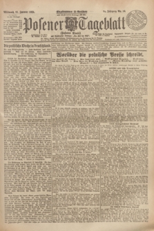 Posener Tageblatt (Posener Warte). Jg.64, Nr. 16 (21 Januar 1925) + dod.