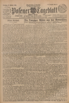 Posener Tageblatt (Posener Warte). Jg.64, Nr. 21 (27 Januar 1925) + dod.
