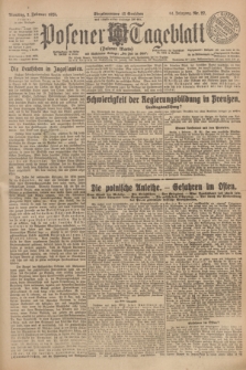 Posener Tageblatt (Posener Warte). Jg.64, Nr. 27 (3 Februar 1925) + dod.