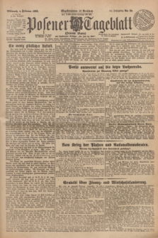 Posener Tageblatt (Posener Warte). Jg.64, Nr. 28 (4 Februar 1925) + dod.