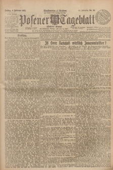 Posener Tageblatt (Posener Warte). Jg.64, Nr. 30 (6 Februar 1925) + dod.