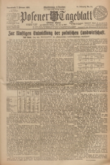 Posener Tageblatt (Posener Warte). Jg.64, Nr. 31 (7 Februar 1925) + dod.