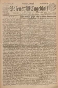 Posener Tageblatt (Posener Warte). Jg.64, Nr. 32 (8 Februar 1925) + dod.