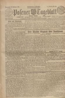 Posener Tageblatt (Posener Warte). Jg.64, Nr. 49 (28 Februar 1925) + dod.