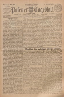 Posener Tageblatt (Posener Warte). Jg.64, Nr. 58 (11 März 1925) + dod.