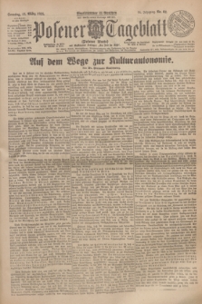 Posener Tageblatt (Posener Warte). Jg.64, Nr. 62 (15 März 1925) + dod.