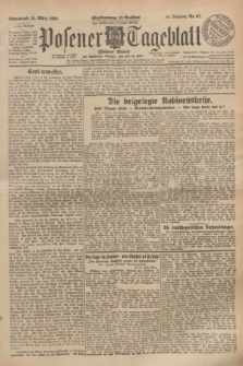 Posener Tageblatt (Posener Warte). Jg.64, Nr. 67 (21 März 1925) + dod.