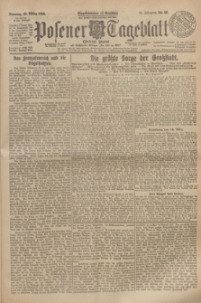 Posener Tageblatt (Posener Warte). Jg.64, Nr. 68 (22 März 1925) + dod.