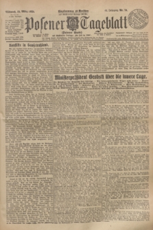 Posener Tageblatt (Posener Warte). Jg.64, Nr. 70 (25 März 1925) + dod.