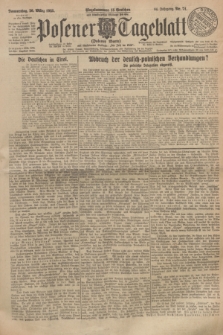 Posener Tageblatt (Posener Warte). Jg.64, Nr. 71 (26 März 1925) + dod.