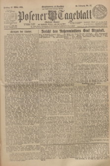 Posener Tageblatt (Posener Warte). Jg.64, Nr. 72 (27 März 1925) + dod.