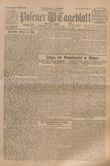 Posener Tageblatt (Posener Warte). Jg.64, Nr. 77 (2 April 1925) + dod.
