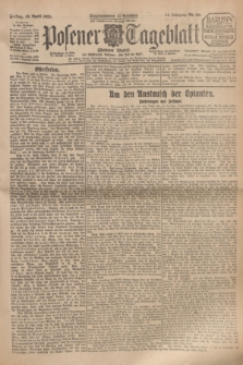 Posener Tageblatt (Posener Warte). Jg.64, Nr. 84 (10 April 1925) + dod.