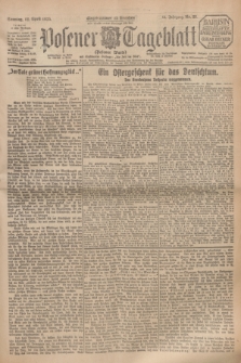 Posener Tageblatt (Posener Warte). Jg.64, Nr. 85 (12 April 1925) + dod.