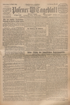 Posener Tageblatt (Posener Warte). Jg.64, Nr. 87 (16 April 1925) + dod.