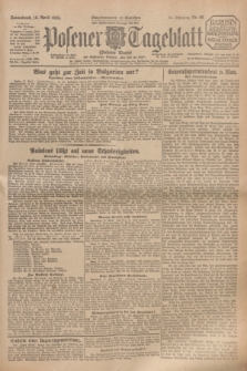 Posener Tageblatt (Posener Warte). Jg.64, Nr. 89 (18 April 1925) + dod.