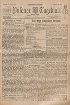 Posener Tageblatt (Posener Warte). Jg.64, Nr. 90 (19 April 1925) + dod.