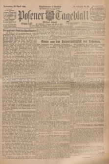 Posener Tageblatt (Posener Warte). Jg.64, Nr. 93 (23 April 1925) + dod.