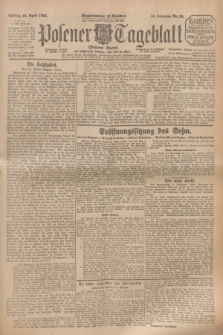 Posener Tageblatt (Posener Warte). Jg.64, Nr. 94 (24 April 1925) + dod.