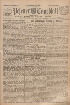 Posener Tageblatt (Posener Warte). Jg.64, Nr. 95 (25 April 1925) + dod.